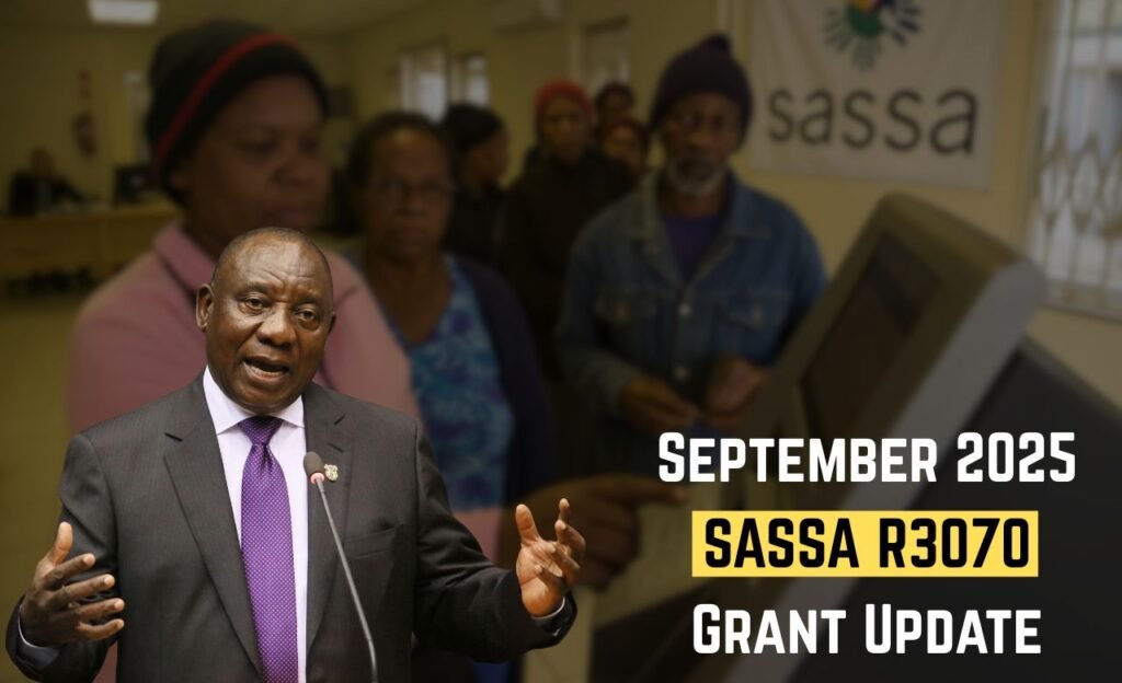 October 2025 SASSA R3,070 Grant