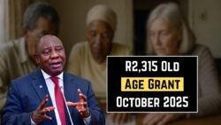R2,315 Old Age Grant October 2025 Beneficiaries Must Review Payment Schedule